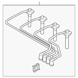 Plug Wire Set - Mazda (0000-18-152A)