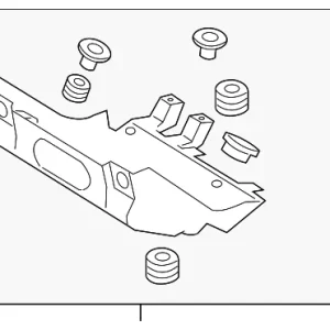 Air Inlet Shield - Mazda (N3H1-13-3C0B)