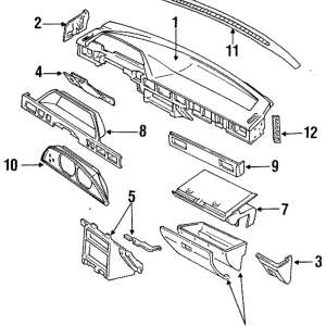End Cover - Mazda (B455-64-950-32)