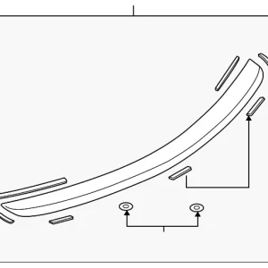 Spoiler Assembly - Mazda (BBP3-51-960B-23)