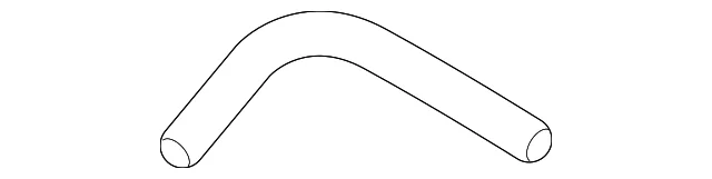 Power Steering Return Hose - Mazda (NE51-32-684)