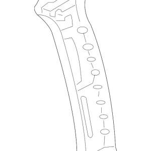 Upper Center Pillar Trim - Mazda (ZZCA-68-210A-32)