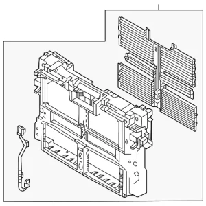 Shutter Assembly - Mazda (VC88-53-100A)
