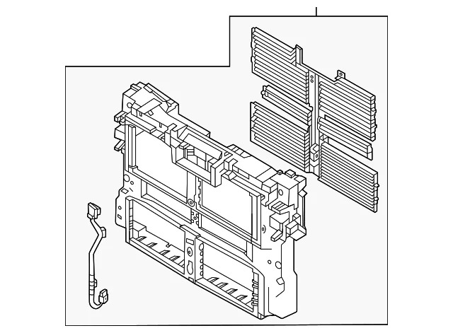 Shutter Assembly - Mazda (VC88-53-100A)