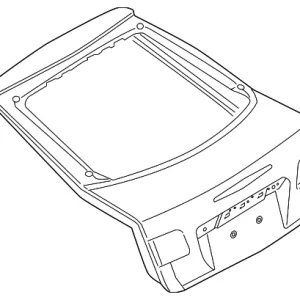 Lift-Gate - Mazda (GM9E-62-020D)