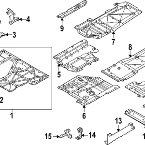 Mount Bracket - Mazda (KR9S-56-B92A)