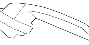 Lens & Housing Lower Bracket - Mazda (GS3L-51-172)
