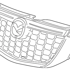 Grille - Mazda (ZZC0-50-710)