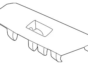 Switch Panel - Mazda (VA40-68-4L1-02)
