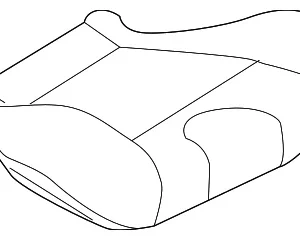Seat Cushion - Mazda (FE02-88-160C-02)