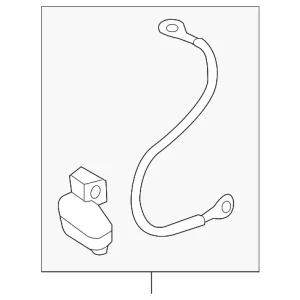 Ground Cable - Mazda (KD45-67-EW0B)