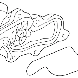 Water Pump Assembly - Mazda (KL47-15-010R-MC)