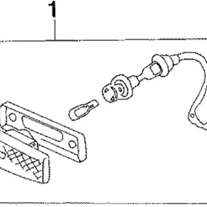 Marker Lamp Assembly - Mazda (8BF1-51-550)