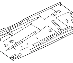 Floor Pan - Mazda (TK48-53-602)