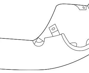 Lower Column Cover - Mazda (BDTS-60-230A)