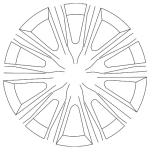 Wheel, Alloy - Mazda (9965-98-7080)