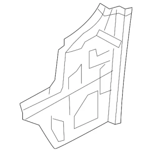Inner Hinge Pillar - Mazda (KB7W-70-230A)