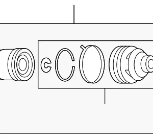 Inner Joint Assembly - Mazda (GP34-22-520)