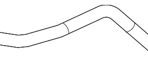 Suction Hose - Mazda (TD11-32-688)