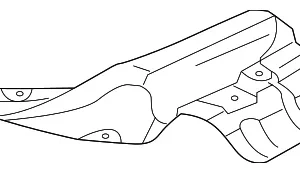 Heat Shield - Mazda (GK2A-56-452F)