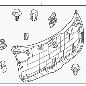 Lower Trim Panel - Mazda (KA0G-68-960)
