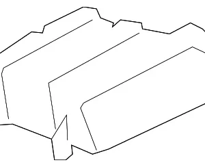 Louver - Mazda (GHR1-64-91XB-02)