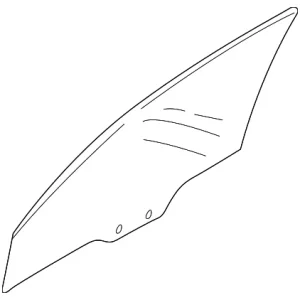 Door Glass - Mazda (GD7A-58-511A)