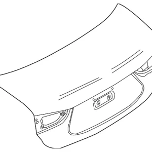 Trunk Lid - Mazda (GBY0-52-61X)