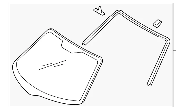Windshield - Mazda (FE03-63-900C)