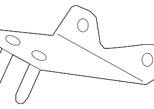 Support Bracket - Mazda (L364-40-081)