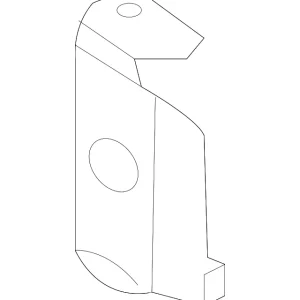 Tow Hook Bracket - Mazda (L206-53-3F0)