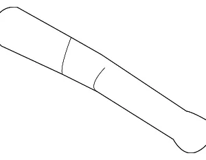 Muffler Bracket - Mazda (GS3L-53-893)