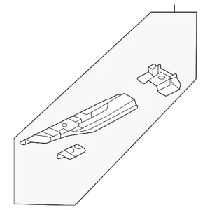 Closing Plate - Mazda (KMY6-53-7FX)