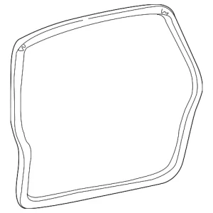 Weatherstrip - Mazda (LC62-62-761B)