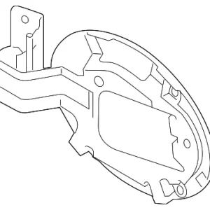 Fuel Door - Mazda (D651-42-410D)