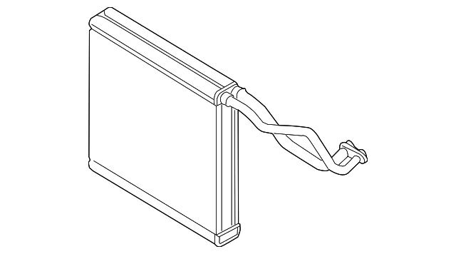 Evaporator Core - Mazda (GHP9-61-J10A)