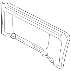 Back Panel - Mazda (1F72-69-693-30)