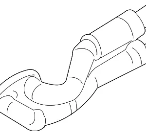 Cooling Pipe - Mazda (BBM4-61-J15A)