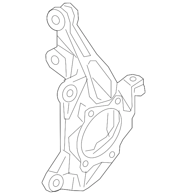 Knuckle - Mazda (D10E-33-021)