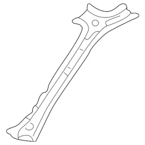 Inner Windshield Pillar - Mazda (ZZCA-70-260)