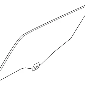 Movable Glass - Mazda (BDMT-72-510A)