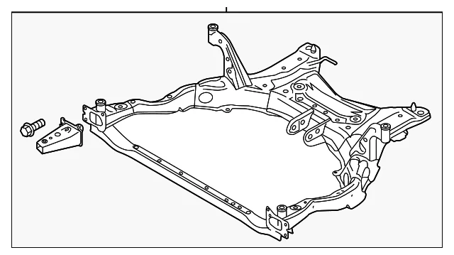 Engine Cradle - Mazda (D10E-34-80X)
