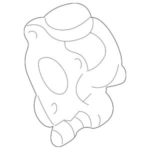 Thermostat Housing - Mazda (YF09-15-176B)