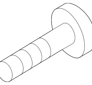 Converter & Pipe Bolt - Mazda (LFP6-40-354)