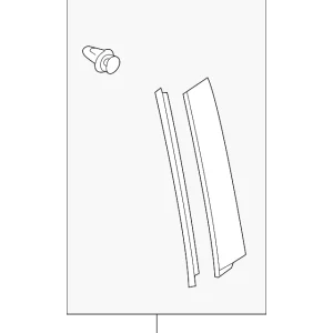 Front Molding - Mazda (KD53-50-M30F)