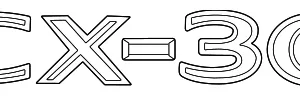 Nameplate - Mazda (DFS4-51-720)