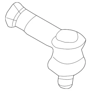 Inner Tie Rod - Mazda (EC01-32-240)