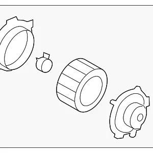 Blower Motor - Mazda (CE49-61-B10)