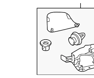 Cowl Trim - Mazda (GSH7-68-390A-02)