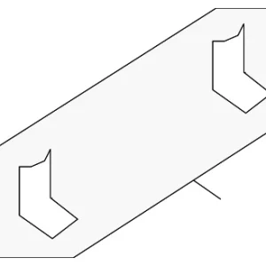 Rear End Panel Bracket - Mazda (C235-70-753A)